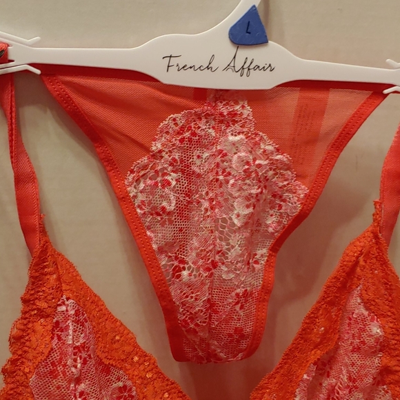 French Affair. Rouge Red Baby Dolls.  L SALE 1 DAY SALE - Picture 3 of 9